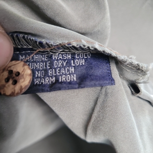 Time Out Men's Short Sleeve Palm Tree Pineapple Embroidered Button Up Size M - Picture 4 of 9